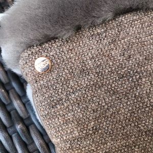 UGG Leather Palms Touch Screen Gloves